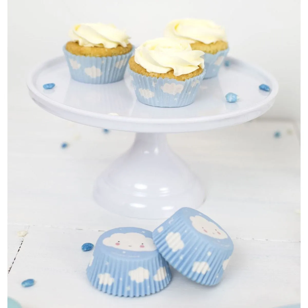 A Little Lovely Company Cake Stand Small - White