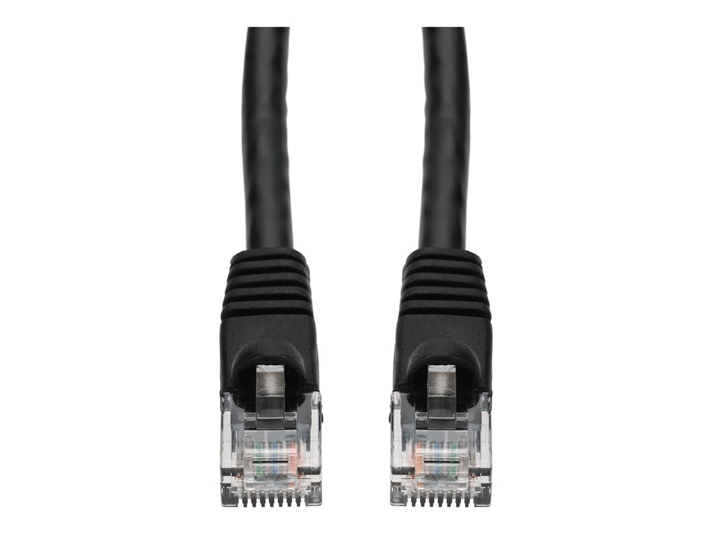 AddOn - Patch cable - RJ-45 (M) to RJ-45 (M) - 2 ft - UTP - CAT 6 - snagless - black (pack of 25) ADD-2FCAT6-BK-25PK