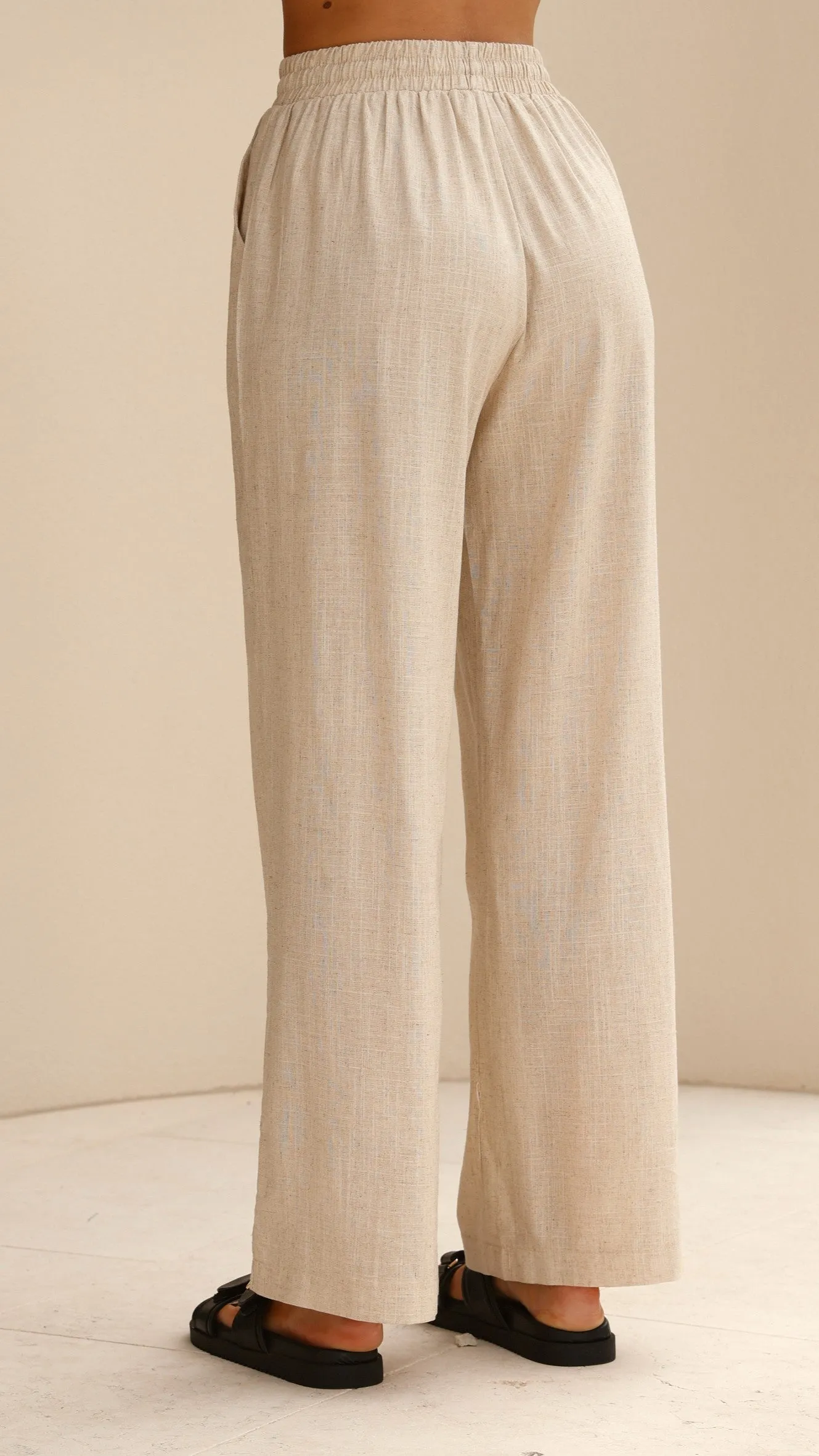 Adelais Pants - Beige