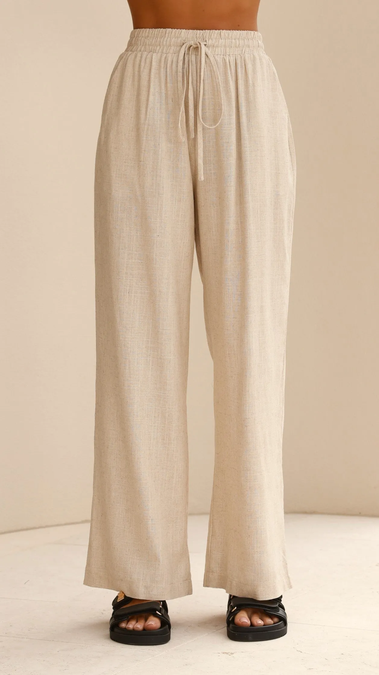 Adelais Pants - Beige