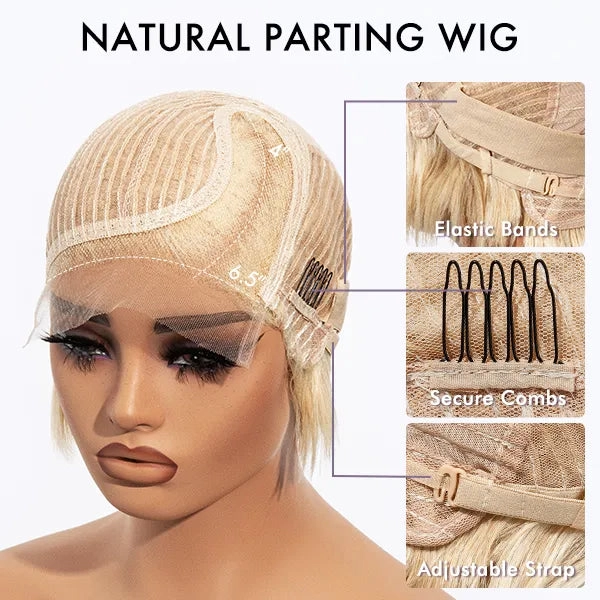 Affordable Pixie Cut Minimalist HD Lace Glueless Wig Pre-Cut Lace