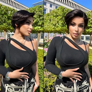 Affordable Pixie Cut Minimalist HD Lace Glueless Wig Pre-Cut Lace