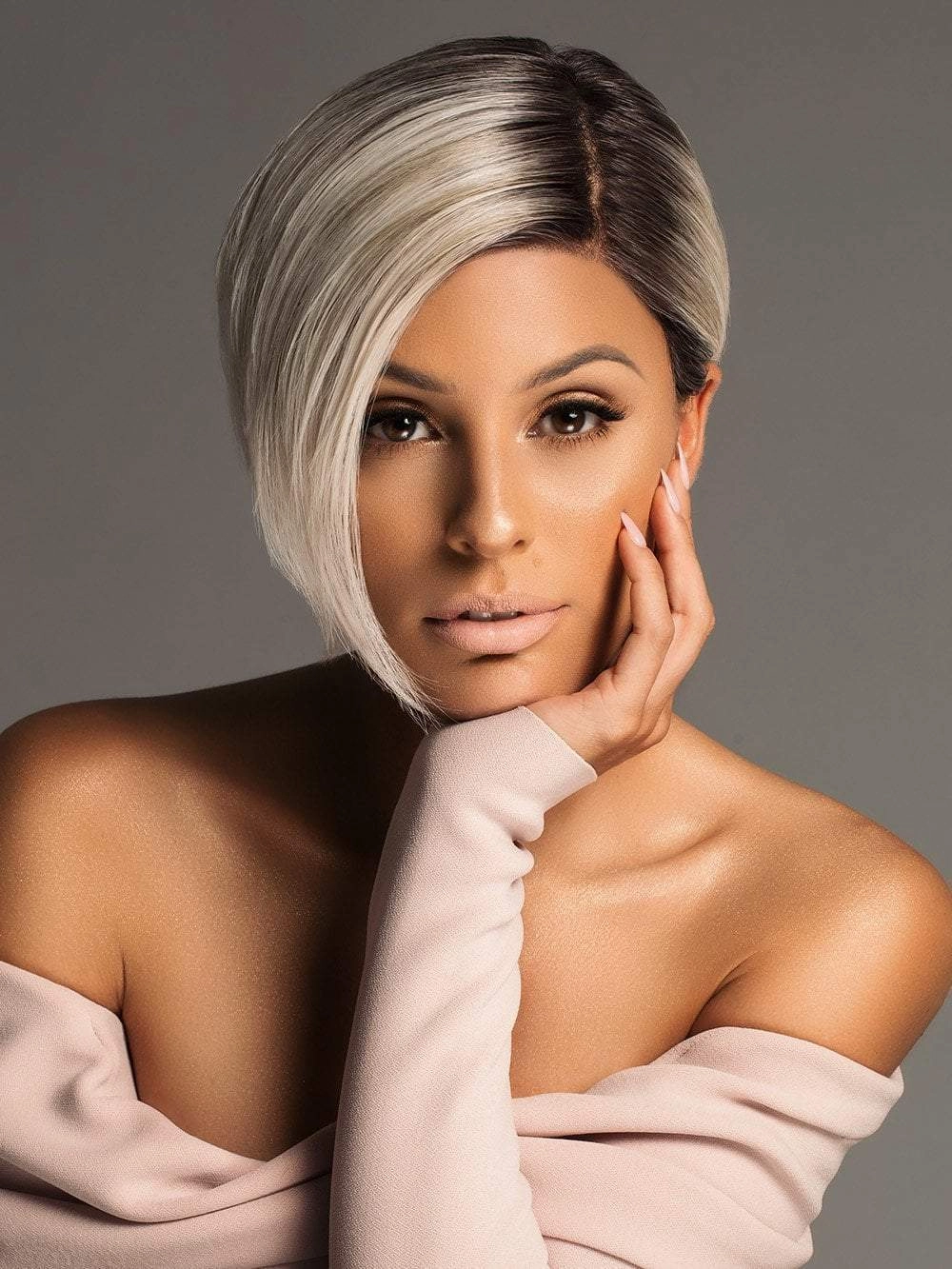 Amaze | Human Hair/Synthetic Blend Lace Front Wig (Mono Top) | CLOSEOUT