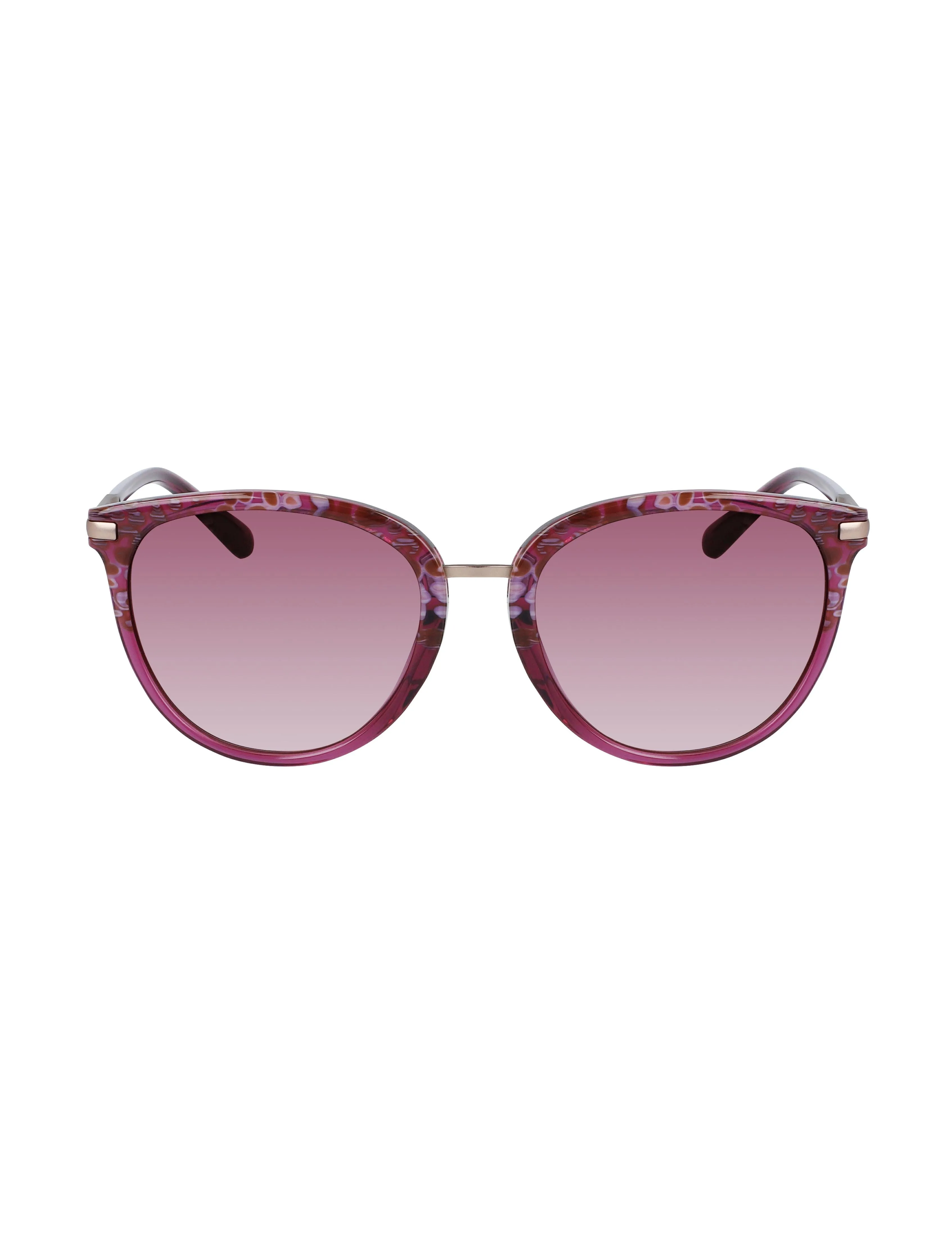 Animal Print Square Sunglasses
