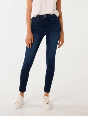 Ashley Mid-Rise Skinny Jeans
