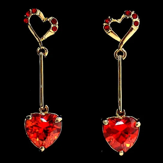 Birthday Gift Ideas For Mom Heart Red Hyacinth Necklace Set