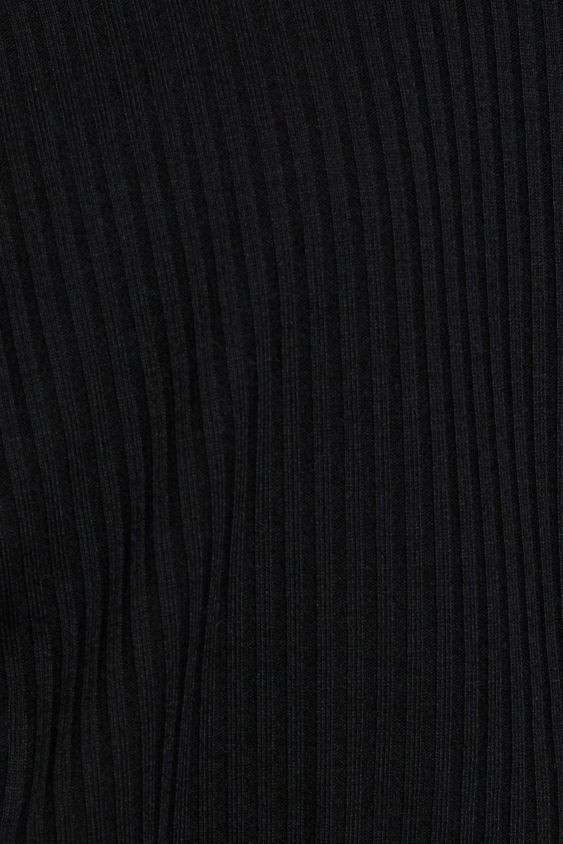 Black Tie Back Top Cut Out