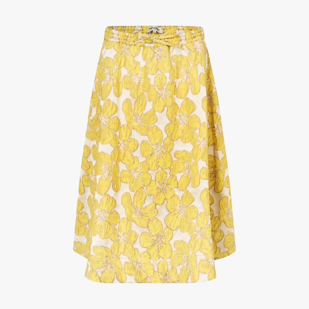 BristolLL Midi Skirt (Light Yellow)