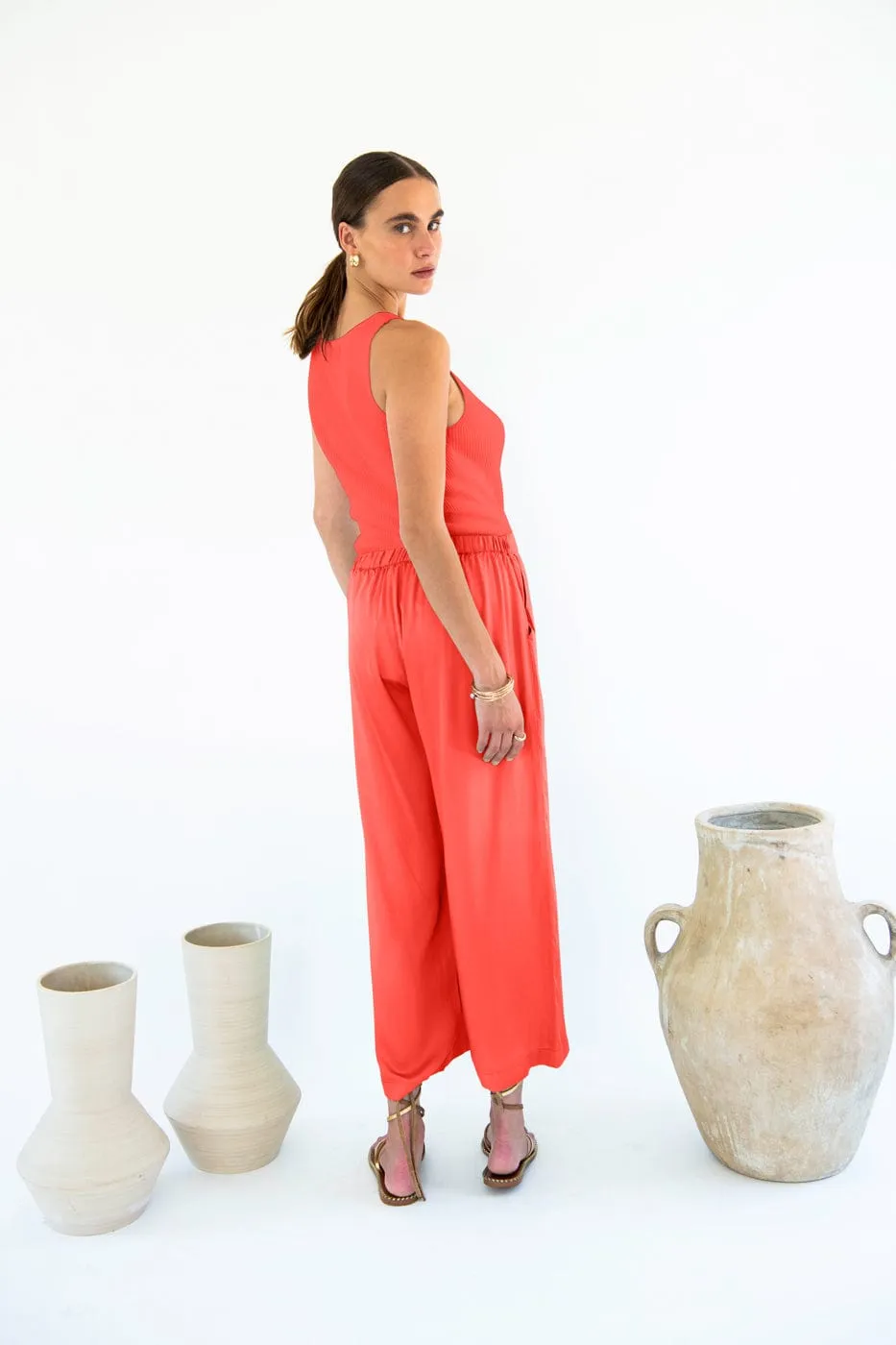 Carina TENCEL ™ Modal Cropped Palazzo Trousers | Multiple Colours