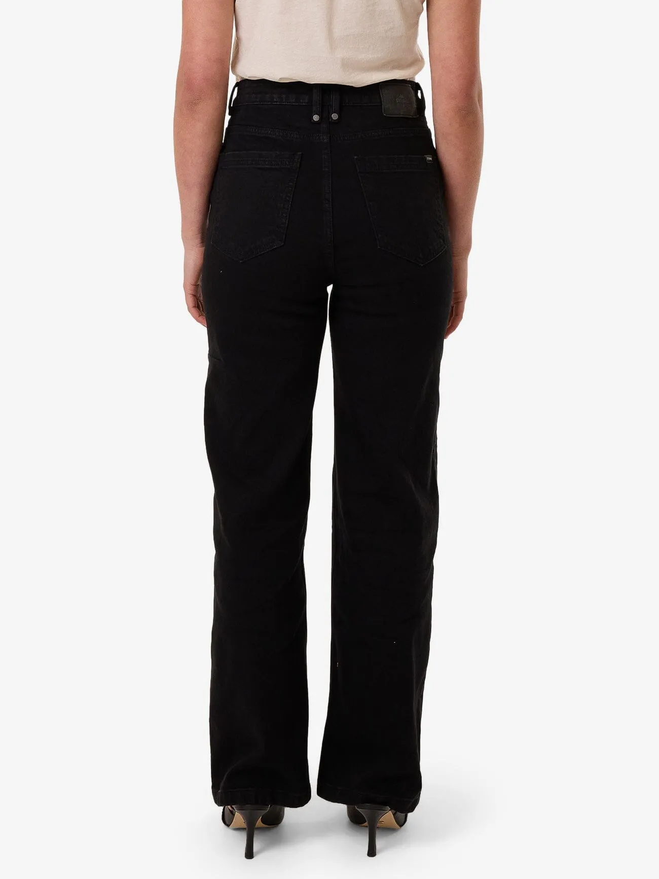 Cherry High Rise Stretch Jean - Black Rinse