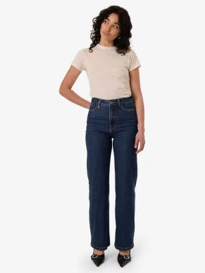 Cherry High Rise Stretch Jean - Rinsed Ink