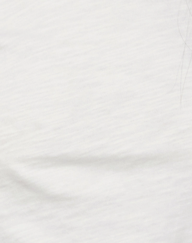 Clio Baggy Tee in Ivory