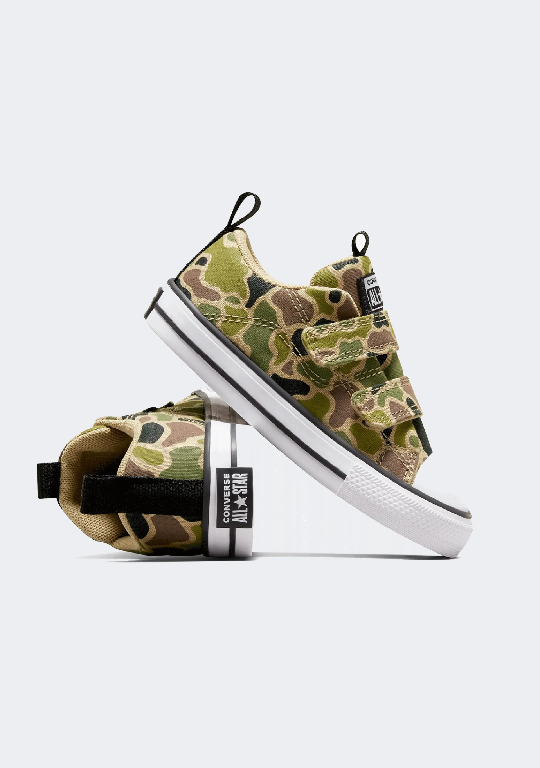 Converse Infants Chuck Taylor All Star 2V Canine Camo Low Top