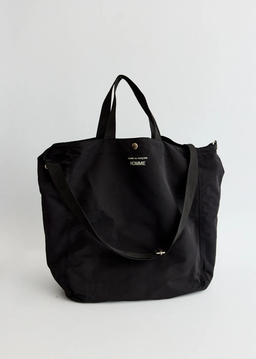 Cotton Nylon Grosgrain Tote