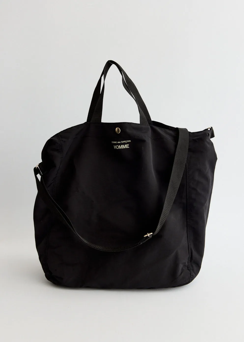 Cotton Nylon Grosgrain Tote