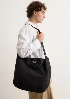 Cotton Nylon Grosgrain Tote
