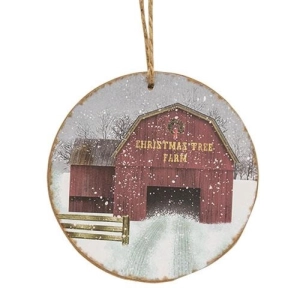 *Cut Your Own Round Christmas Ornament