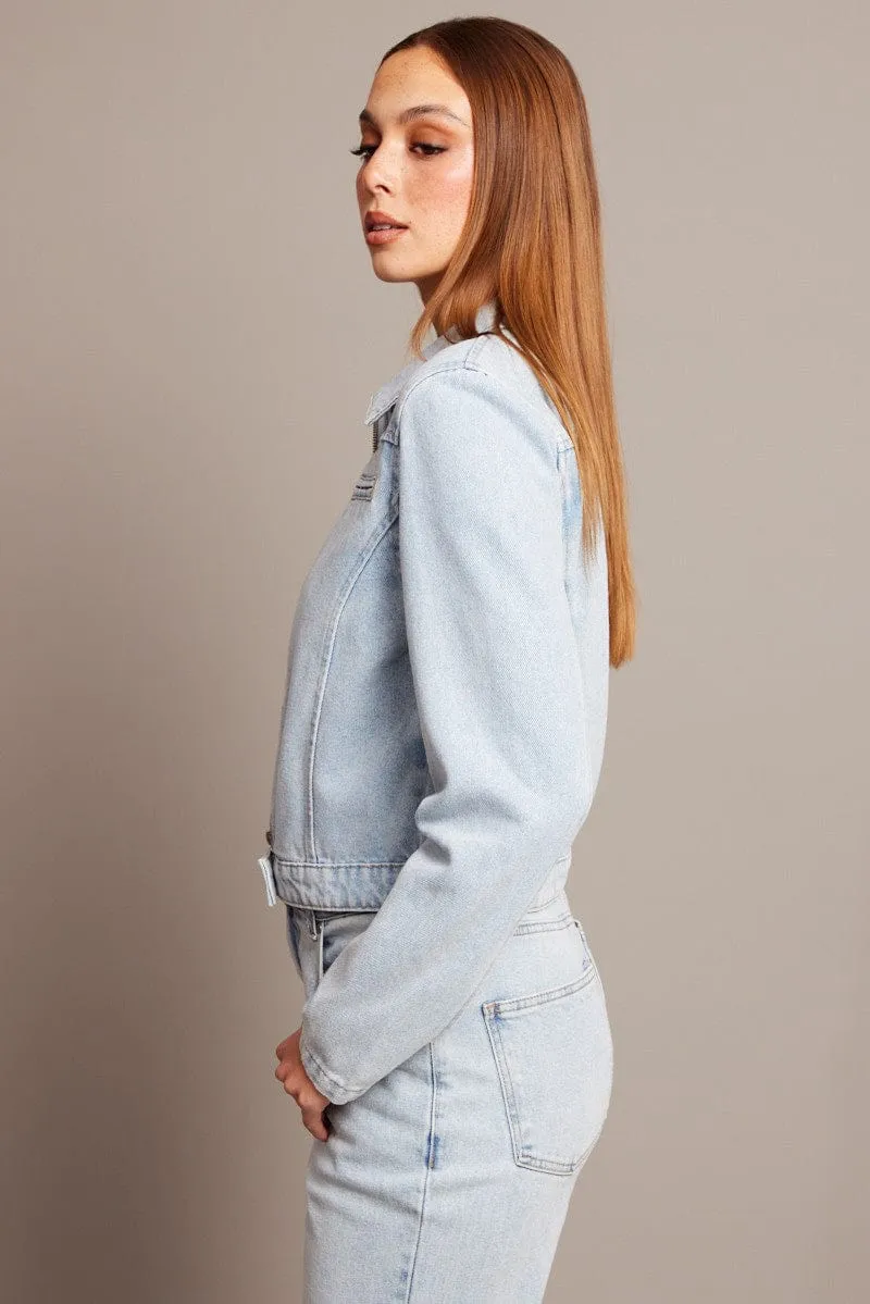 Denim Jacket Long Sleeve