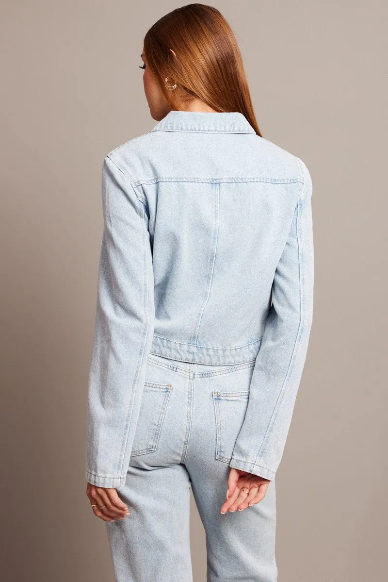 Denim Jacket Long Sleeve