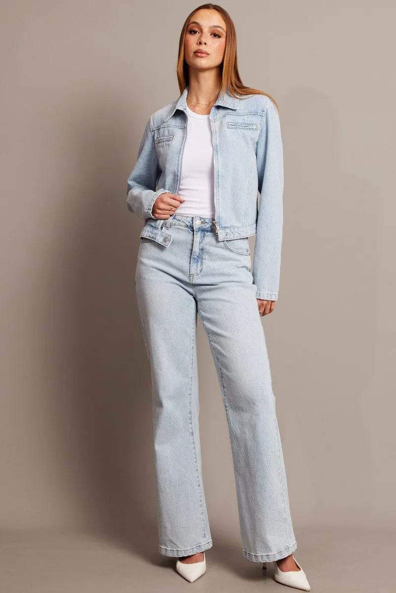 Denim Jacket Long Sleeve