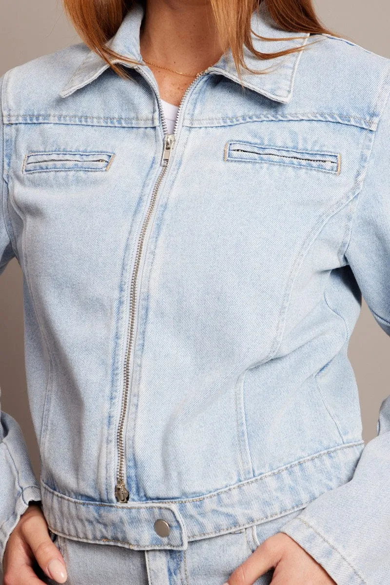 Denim Jacket Long Sleeve