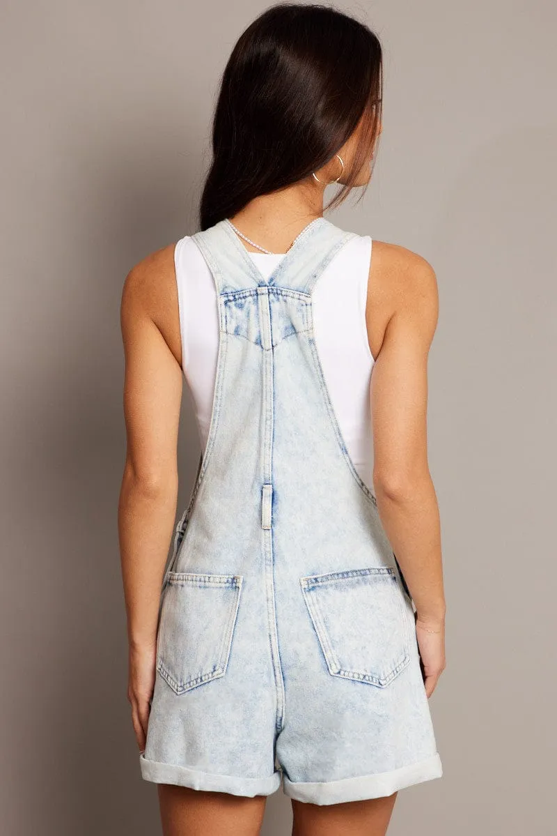 Denim Overalls