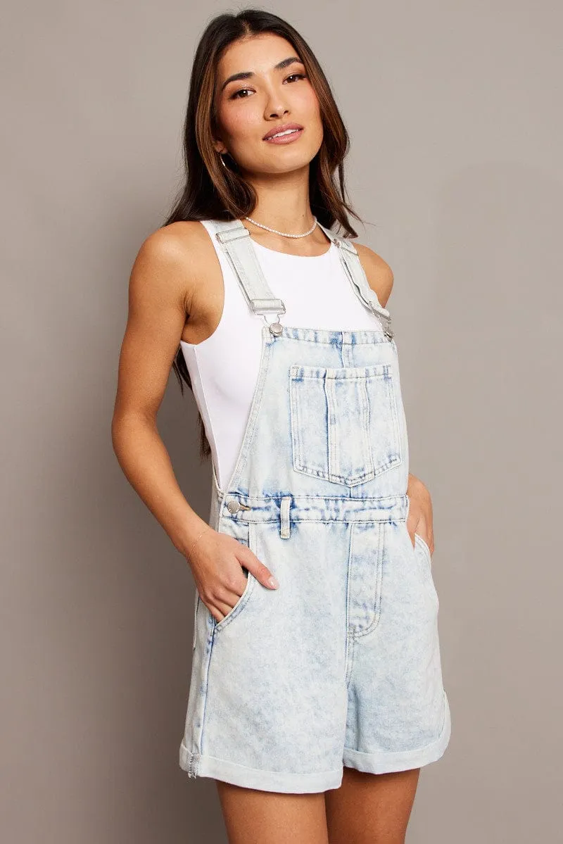 Denim Overalls