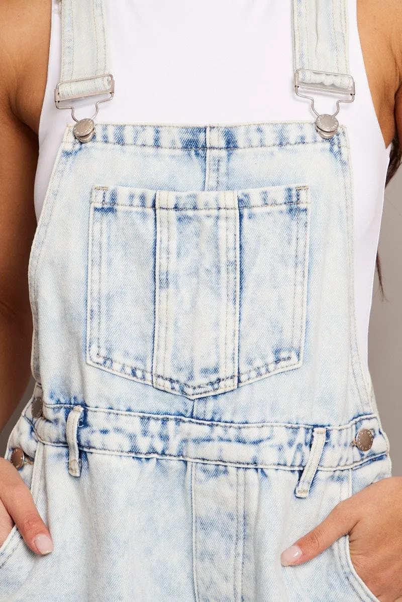 Denim Overalls