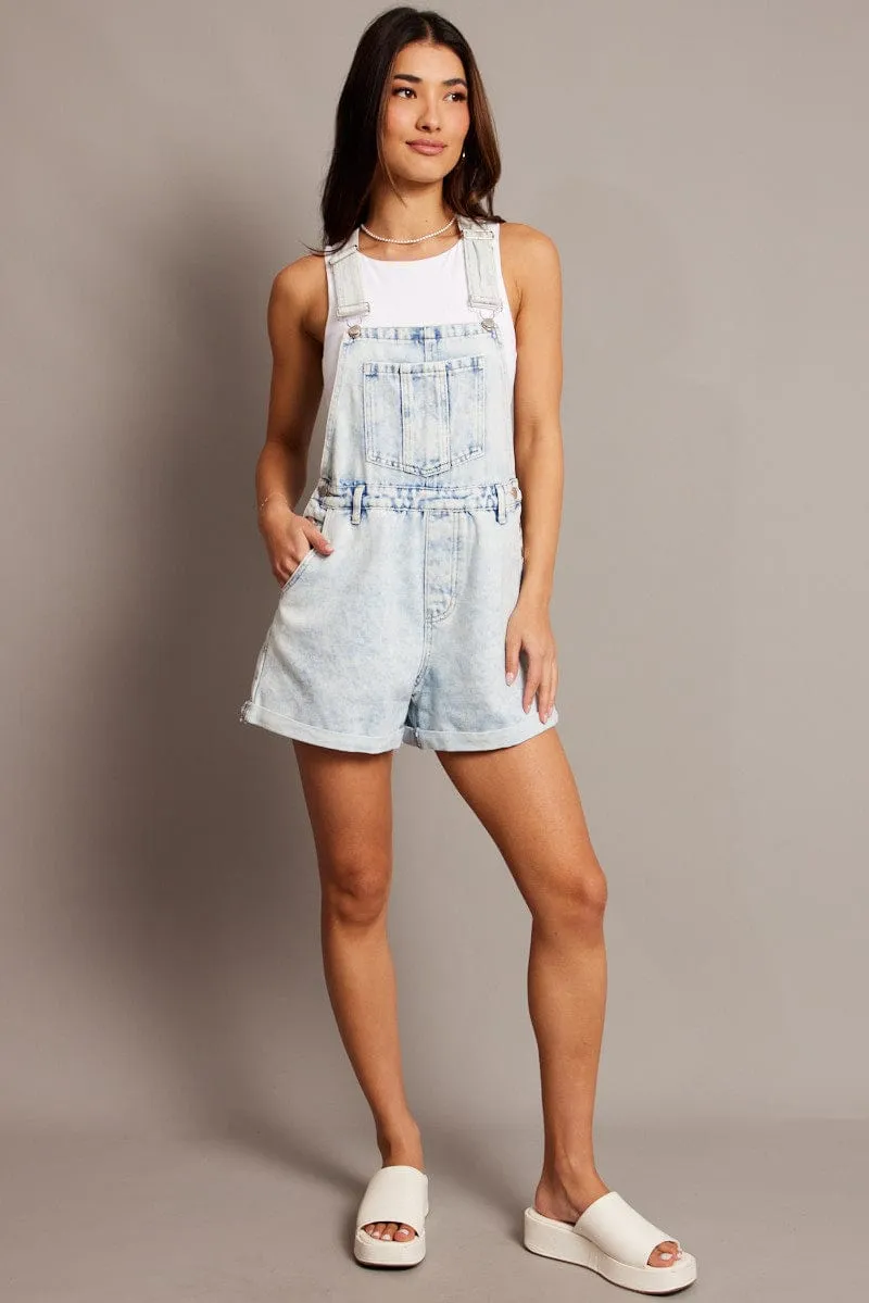 Denim Overalls