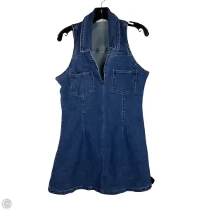 Dress Casual Short By Altard State In Blue Denim, Size: L