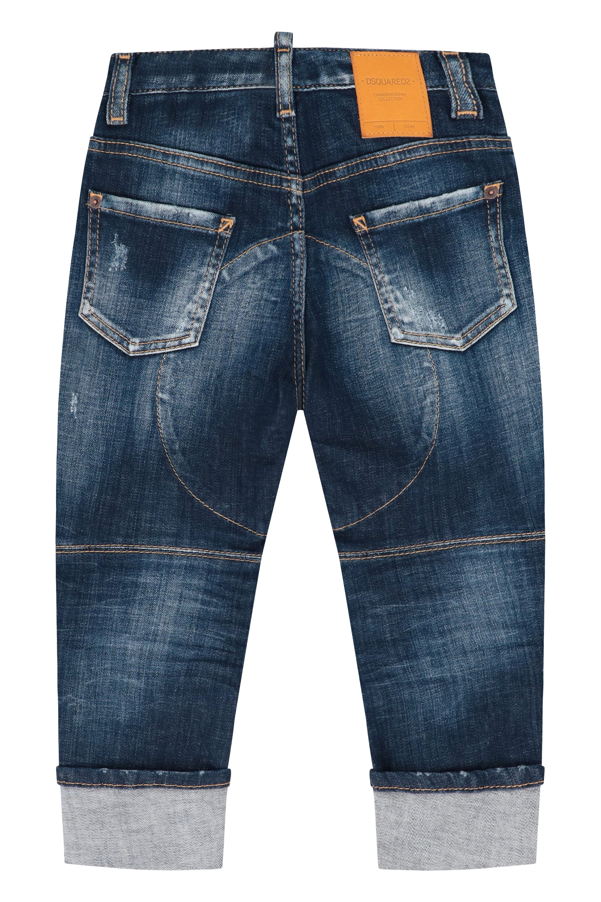 Dsquared2 Kids Distressed Baggy-cut Jeans