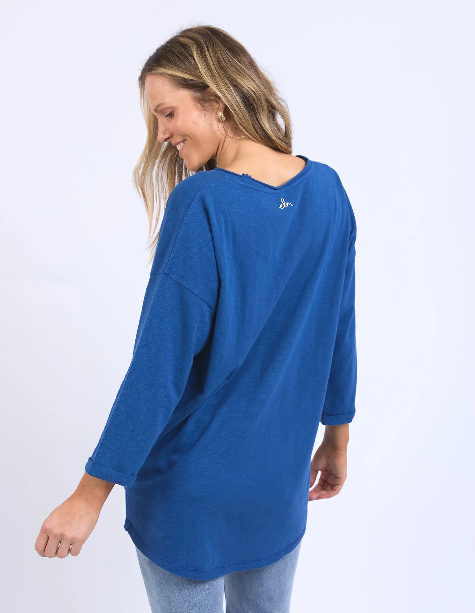 Elm Horizon Sweat Dark Sapphire