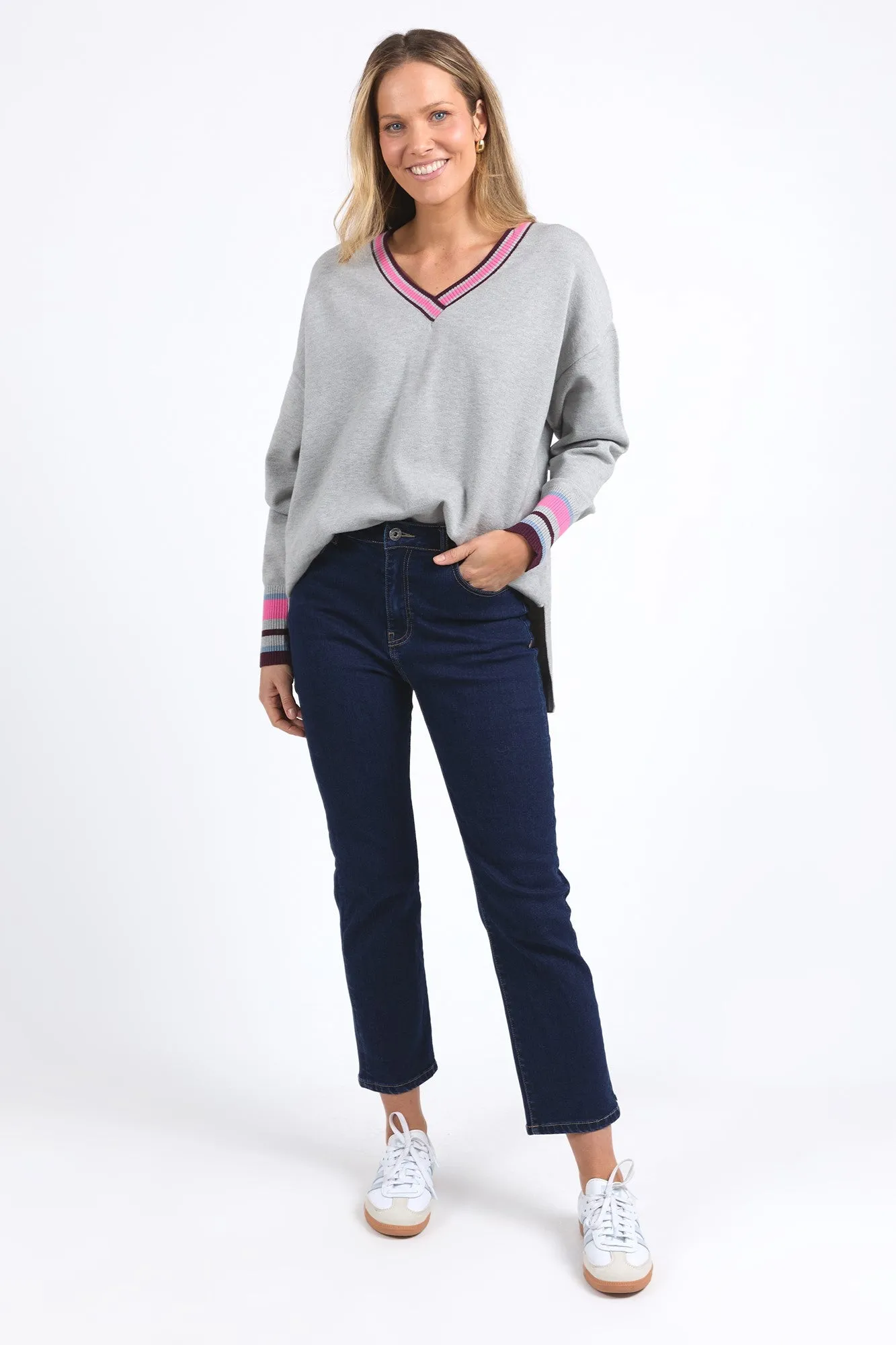 Elm Phoenix Knit Grey Marle