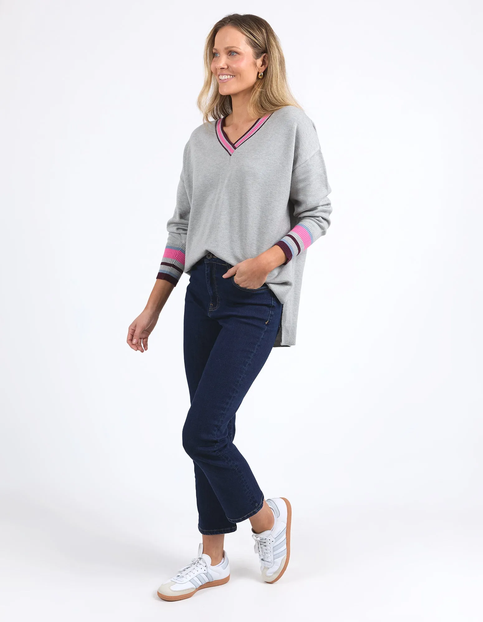 Elm Phoenix Knit Grey Marle