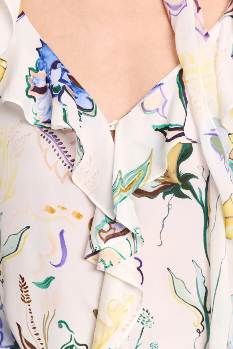 Floral Twist Blouse