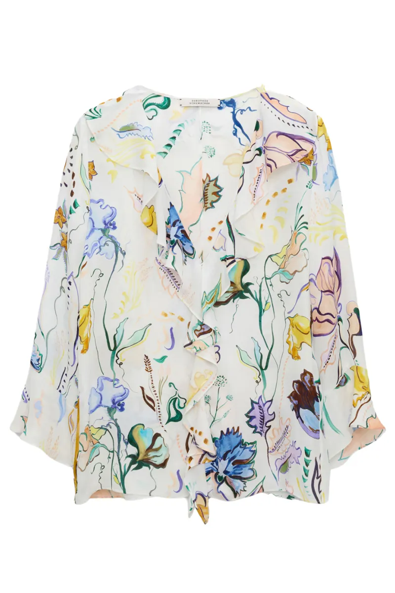 Floral Twist Blouse