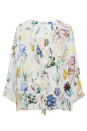 Floral Twist Blouse
