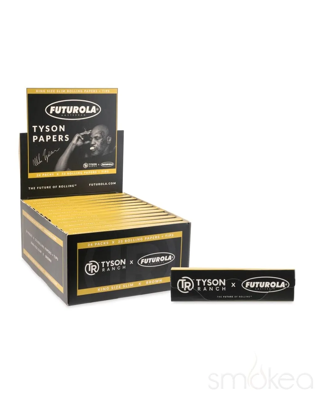 Futurola x Tyson Ranch King Size Slim Rolling Papers w/ Tips