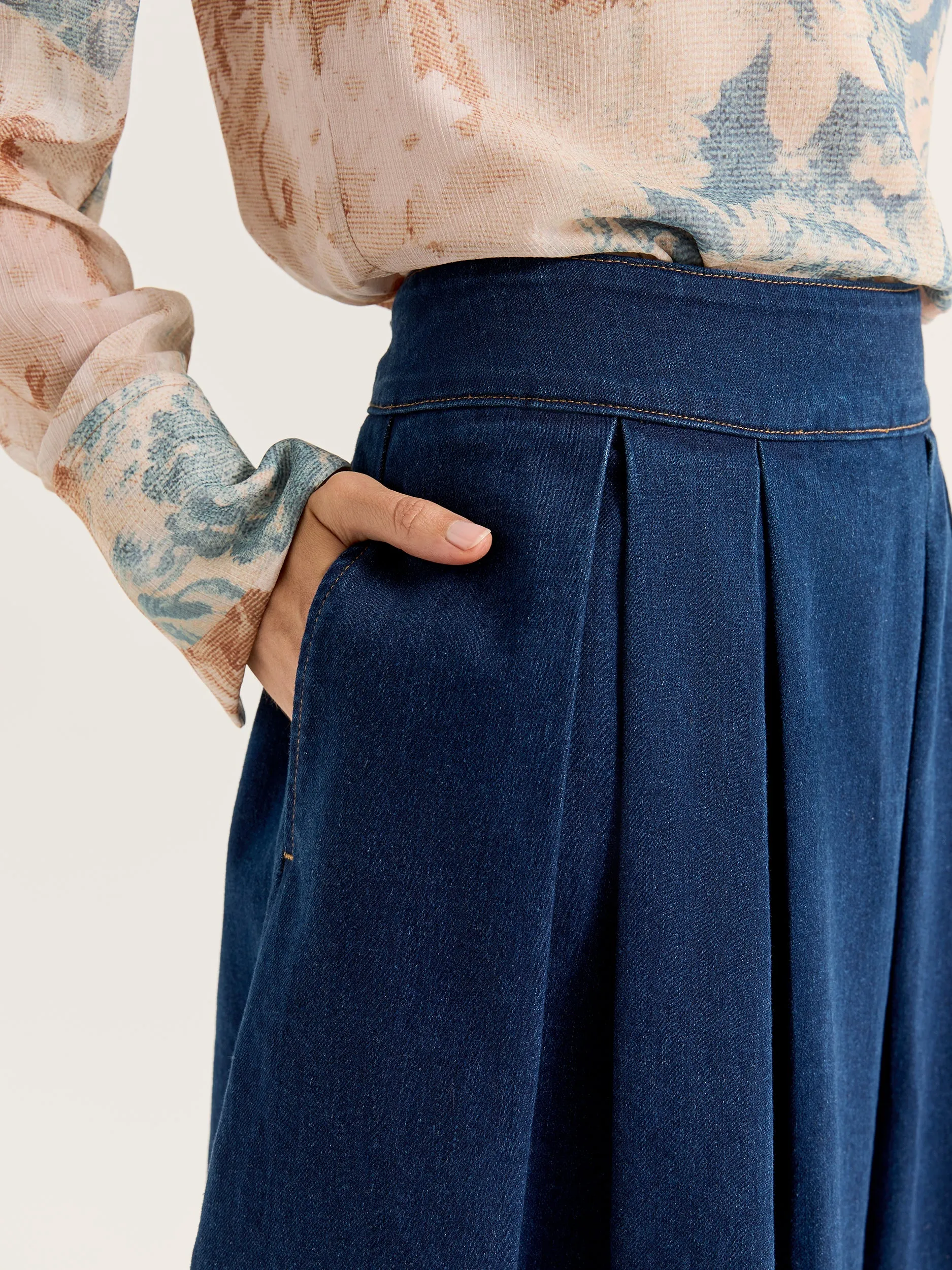 Giverny Denim Skirt