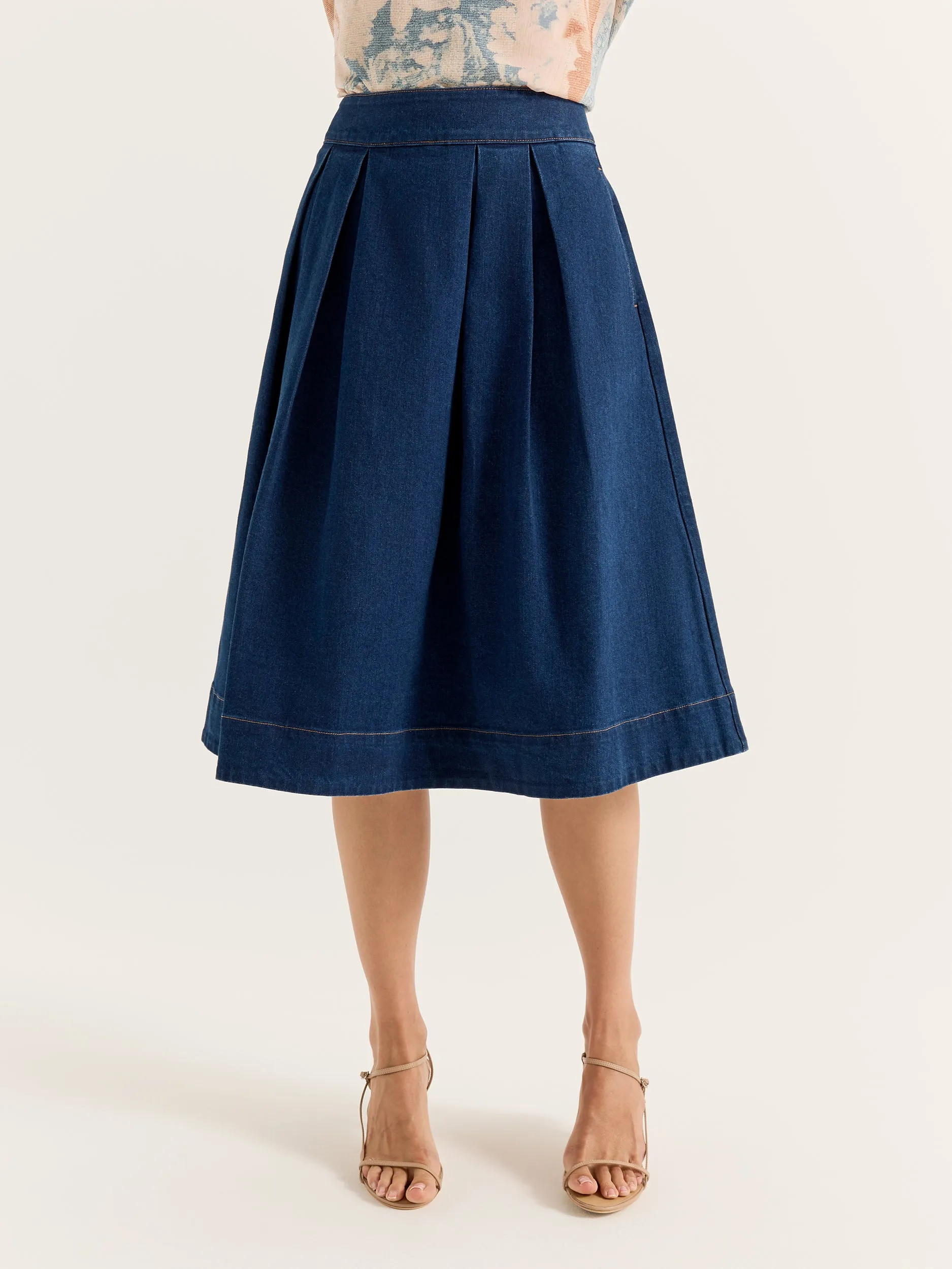 Giverny Denim Skirt