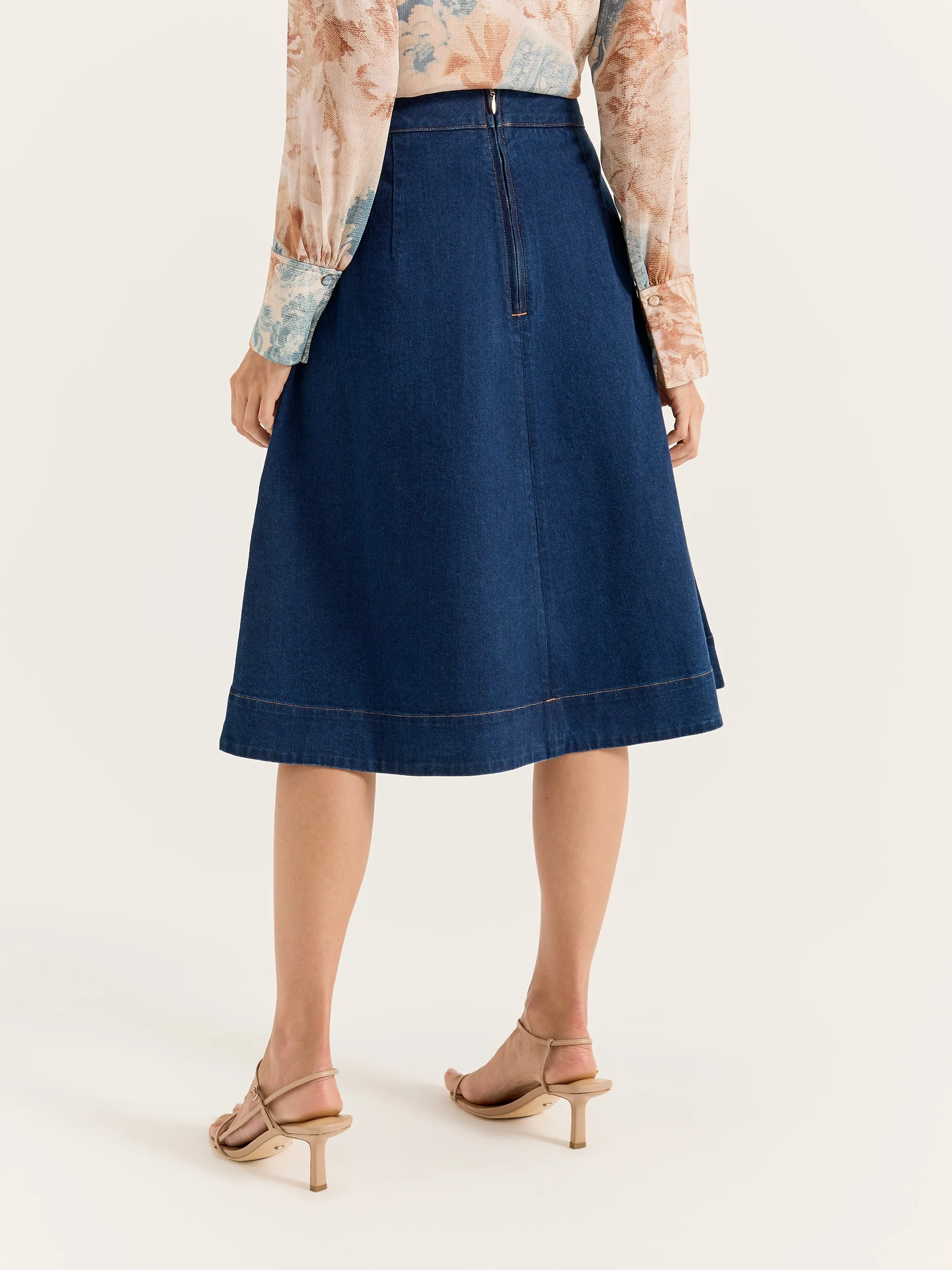 Giverny Denim Skirt