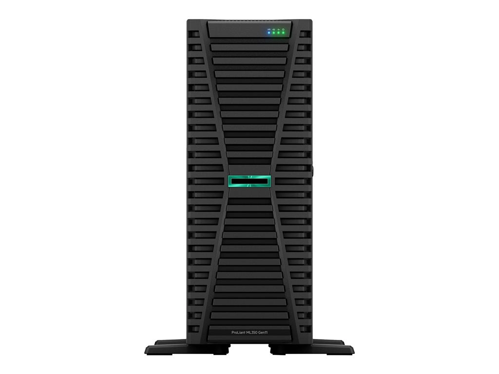HPE ProLiant ML350 Gen11 Higher Performance - Server - tower 4U - 2-way - 1 x Xeon Gold 5418Y / up to 3.8 GHz - RAM 32 GB - SATA/SAS/NVMe P53570-371