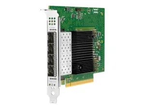 Intel E810-XXVDA4 MCLK Non-GNSS - Network adapter - PCIe 4.0 x16 - 10/25 Gigabit SFP28 x 4 P75068-B21