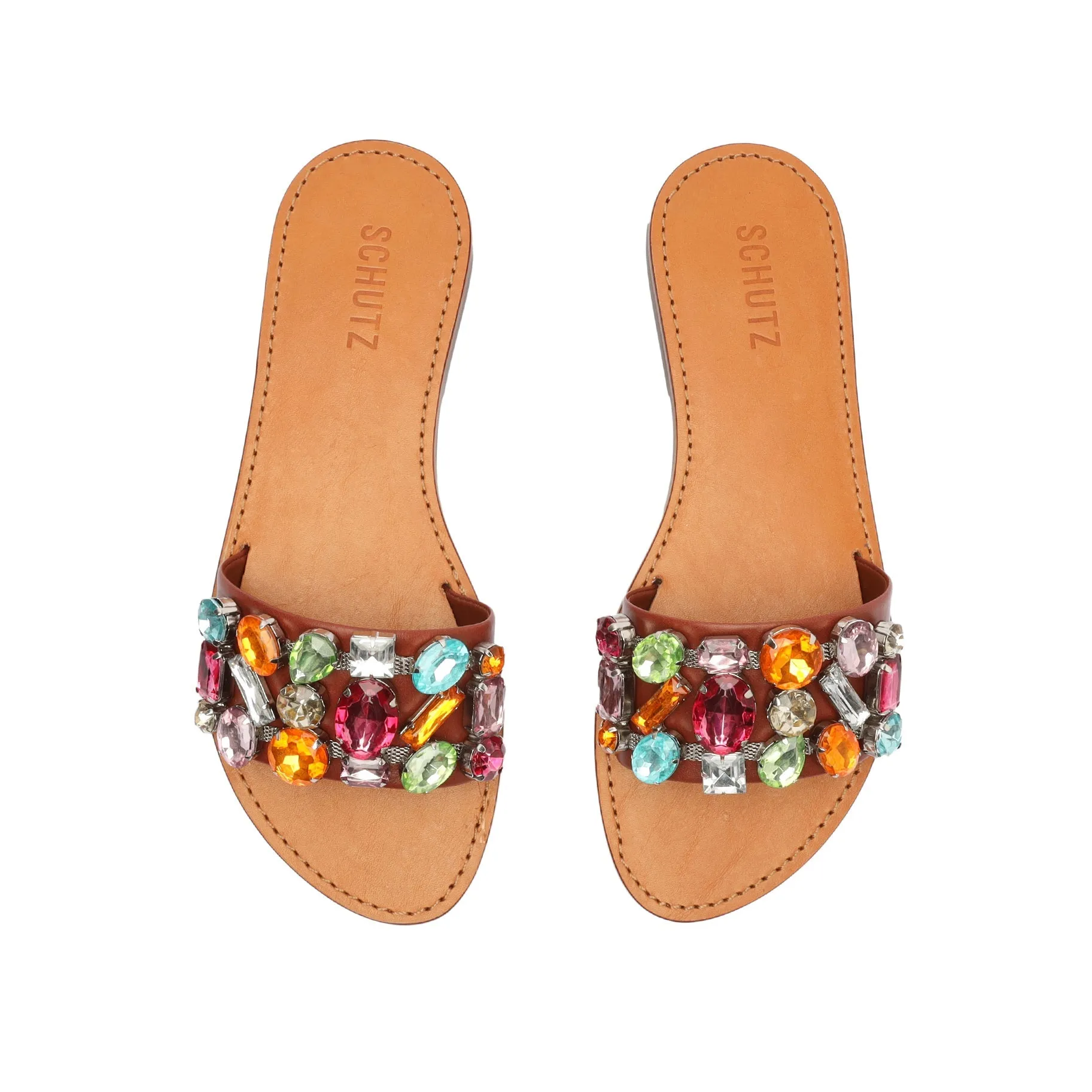 Jolie Nappa Leather Sandal