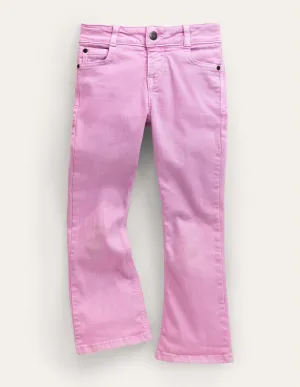 Kick Flare Jean-Lilac Pink