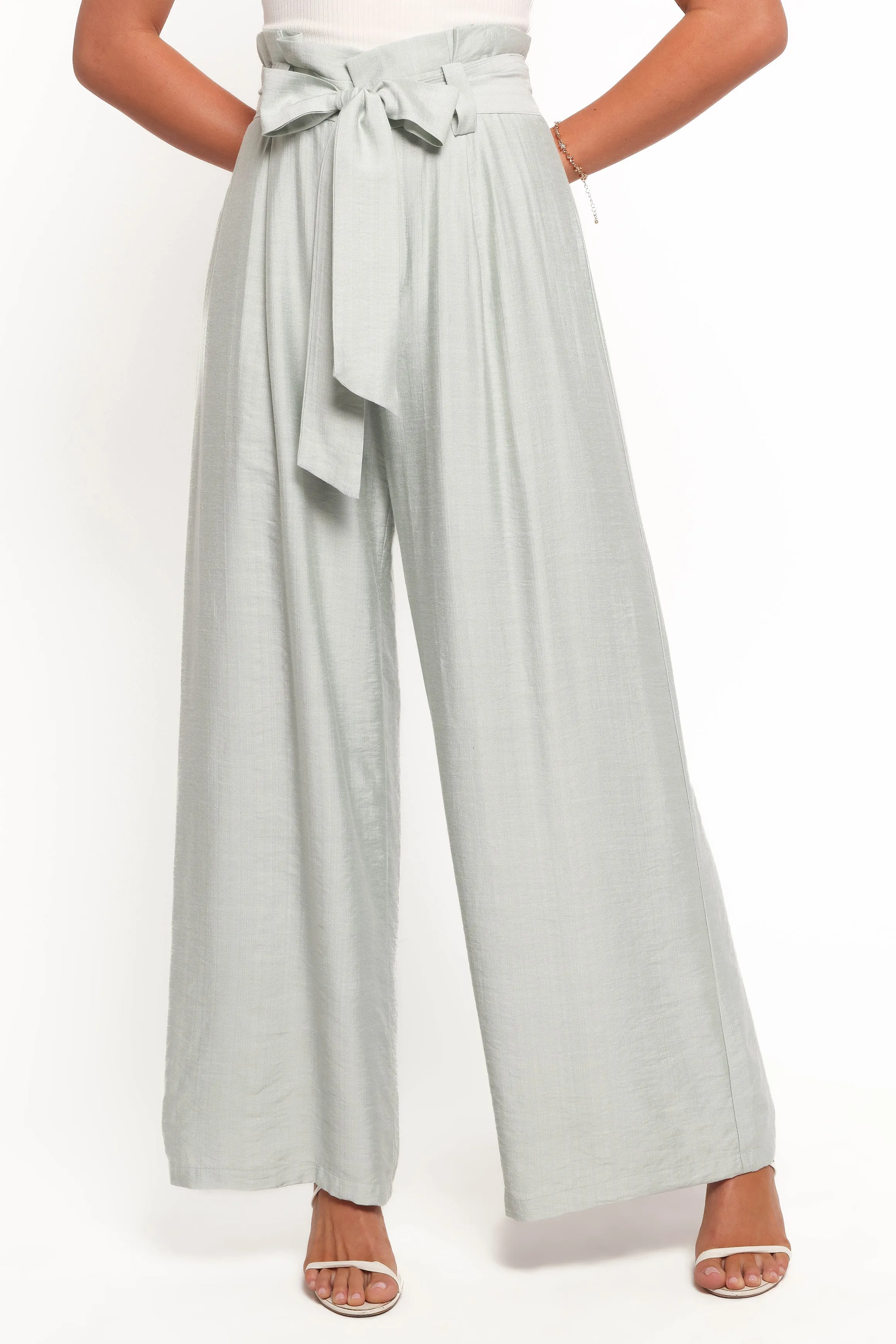 Kieran Silky Pants - Sage