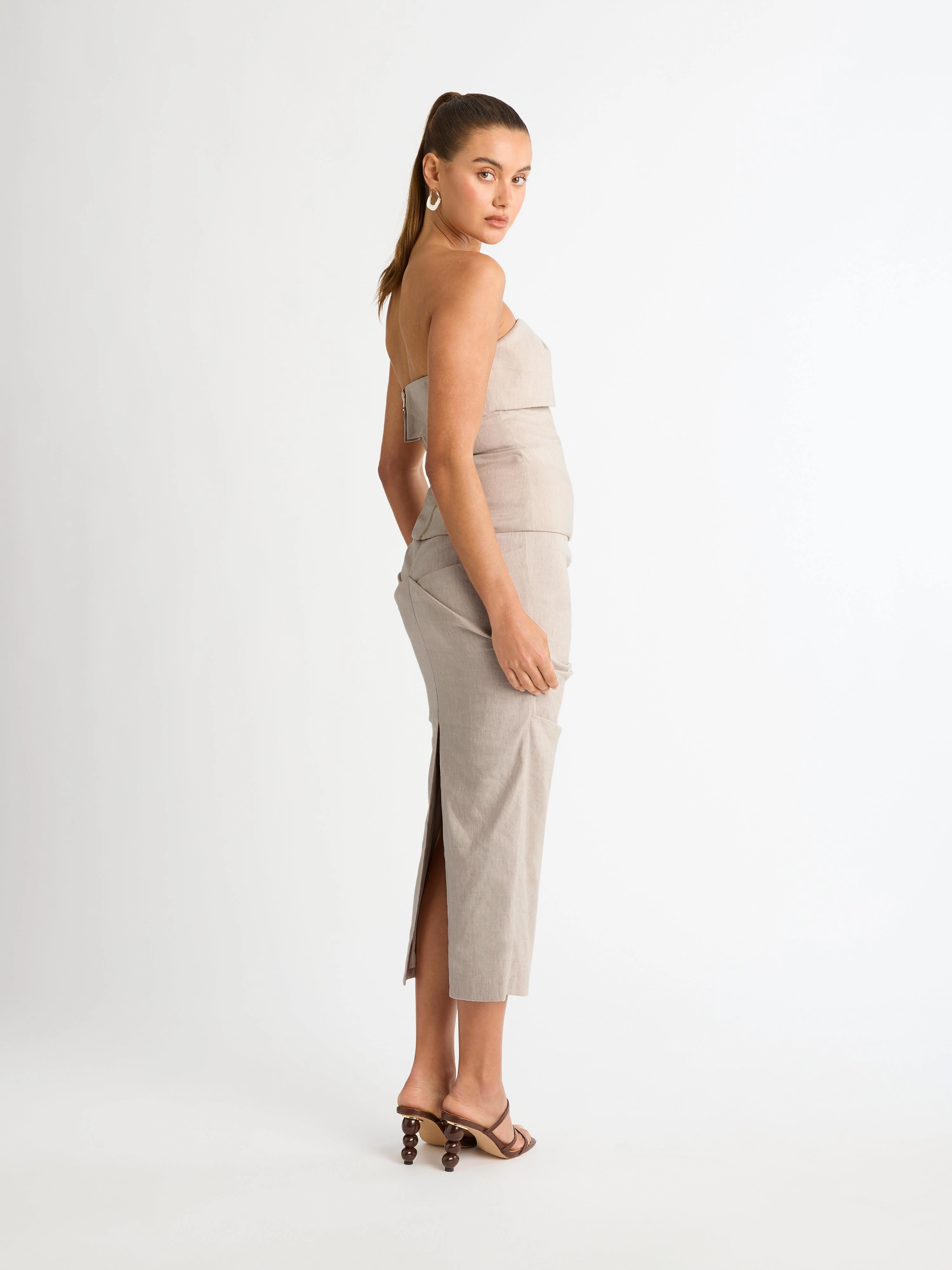 LIOR STRAPLESS TOP