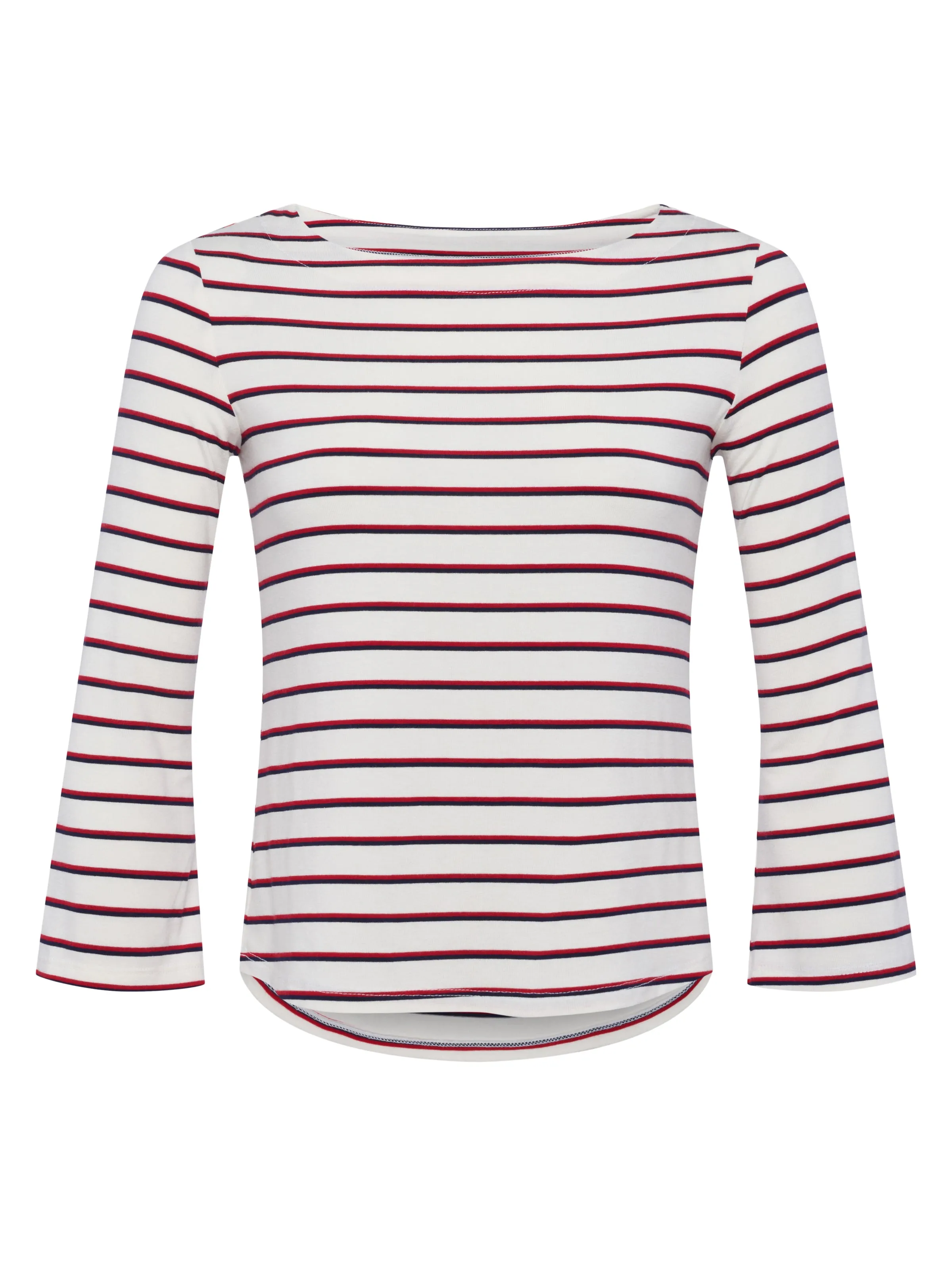 Lucille Striped Boatneck Top