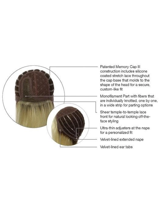 Miles of Style | Synthetic Lace Front Wig (Mono Part)