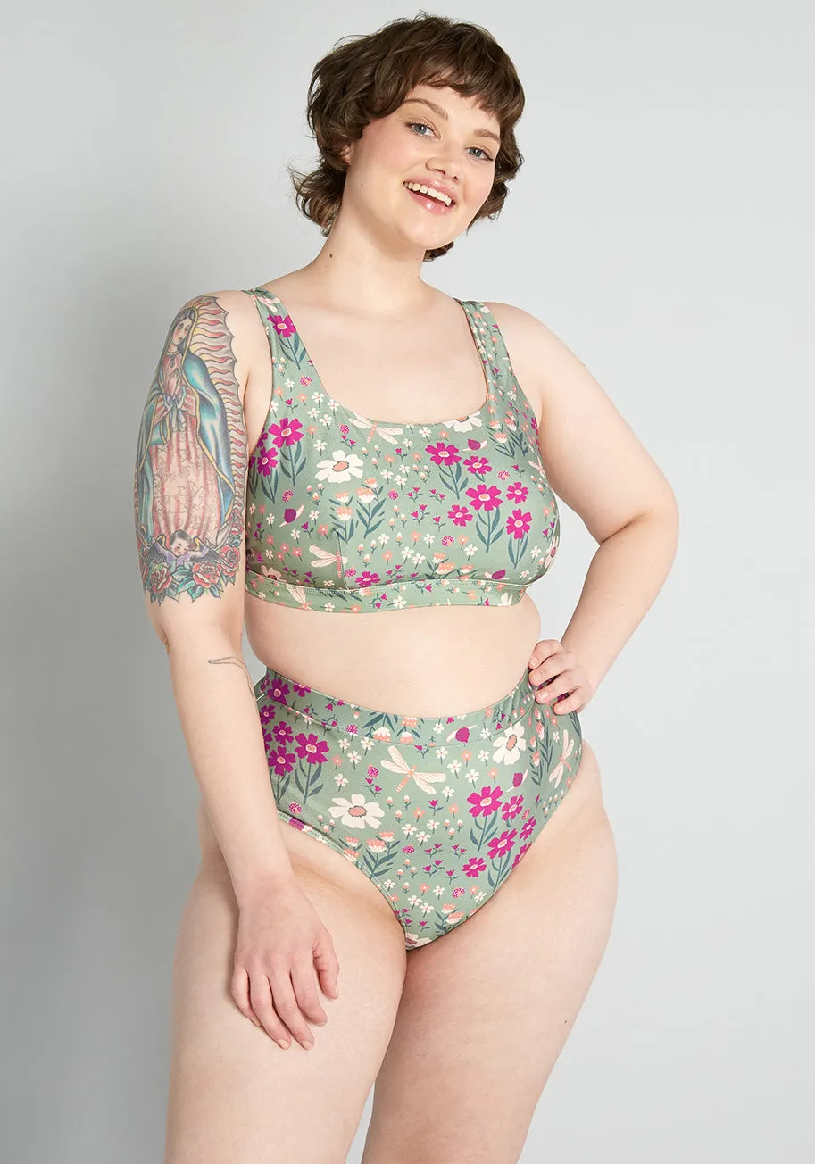 ModCloth x Princess Highway High-Waisted Bikini Bottom